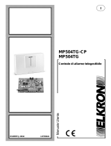 Elkron PIASTRA MP504TG Manuale utente