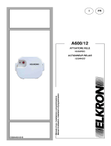Elkron A600/12 Guida d'installazione
