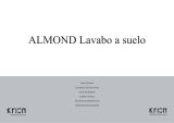PORCELANOSA ALMOND SOFT NEGRO/BL. KRION CEN 50X40X89 Guida d'installazione