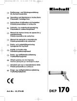 EINHELL KP 170 Pneumatic cartridge gun Istruzioni per l'uso