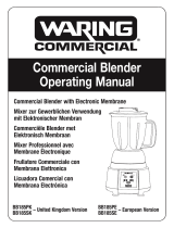 Waring Commercial BB185SK (T447) Manuale del proprietario