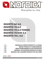 La Nordica Inserto 70 H49 4.0 - Ventilato Manuale utente