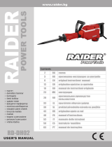 Raider Power Tools RD-DH02 Manuale utente