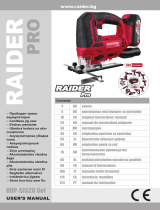 RAIDER Pro RDP-SJS20 Manuale utente