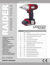 Raider RD-CIW01 Manuale utente
