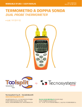 Tecnosystemi Dual probe thermometer Manuale del proprietario