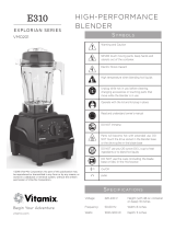 Vitamix EXPLORIAN E310 BLENDER Manuale del proprietario