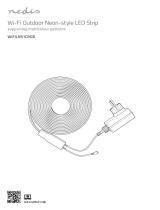 Nedis WIFI RGB SMART DREAMCOLOR LED-LIST TIL UTENDØRS BRUK Manuale del proprietario
