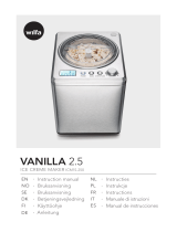 Wilfa ICM1S-250 Vanilla 2.5 Ice Cream Maker Manuale del proprietario