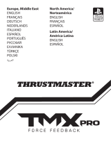 Thrustmaster TMX PRO FORCE FEEDBACK RACINGRATT Manuale utente