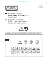 Valex 1497513 Manuale del proprietario