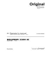 Pottinger ROLLPROFI 3200 L Istruzioni per l'uso