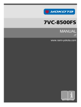 Yokota 7VC-8500FS Manuale del proprietario