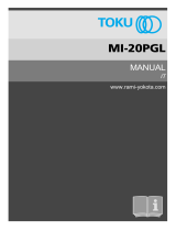 Toku MI-20PGL Manuale del proprietario