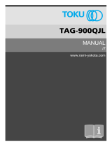 Toku TAG-900QJL Manuale del proprietario
