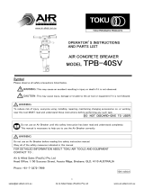 Toku TPB40SVS Manuale del proprietario