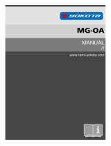 Yokota MG-OA Manuale del proprietario