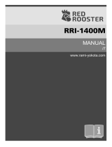 Red Rooster Industrial RRI-1400M Manuale del proprietario