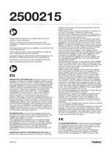 VonHaus 2500215 Manuale utente