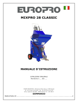 Euromair Intonacatrice continua MIXPRO 28 CLASSIC completa Manuale del proprietario