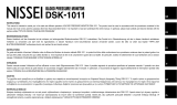 Nissei DSK-1011 Istruzioni per l'uso