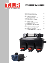 T.I.P. Teichaußenfilter Kunststoff "MTS 30000" UV 24 INOX bis 3.500 l/h Fördermenge Manuale del proprietario