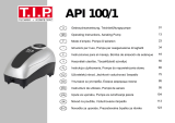 T.I.P. API 100/1 Manuale del proprietario