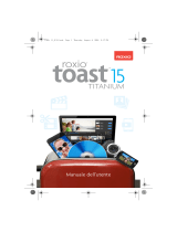 Roxio Toast 15 Pro Guida utente