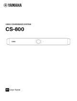 Yamaha CS-800 Guida utente