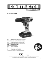 Constructor CTC184-2BM Manuale del proprietario