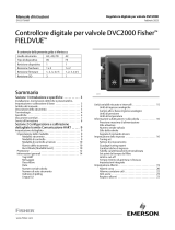 Fisher Controllore digitale per valvole DVC2000 FIELDVUE (DVC2000 Digital Valve Controller) Manuale utente