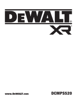 DeWalt DCMPS520P1 Manuale utente