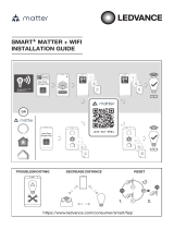Ledvance SMART+ MATTER Filament Edison 40 4.8W 827...865 Multicolor E27 Guida d'installazione