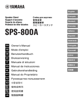 Yamaha SPS-800A Manuale del proprietario