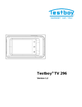 TESTBOY TV 296 Manuale utente