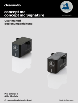 Clearaudio concept mc / concept mc Signature Manuale utente