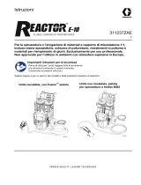 Graco 311237ZAE, Dosatore multicomponente Reactor E-10 Manuale del proprietario
