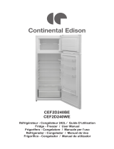 CONTINENTAL EDISON CEF2D240WE Manuale utente