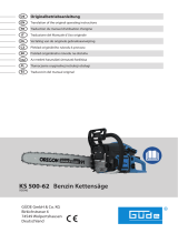 Güde Benzin-Kettensäge KS 450-55 Manuale del proprietario