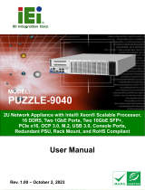 IEI Integration PUZZLE-9040 Manuale utente