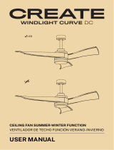 Create WINDLIGHT CURVE DC Manuale del proprietario