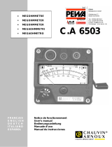 CHAUVIN ARNOUX CA6503 Manuale utente