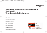 Megger ME-TDR2K2R Manuale del proprietario