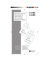 Chauvin-Arnoux CA803 Manuale del proprietario