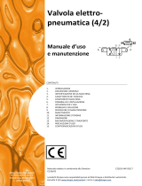 DROPSA 4/2 electropneumatic valve Manuale del proprietario