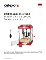 Celexon CinePop CP1000 maszyna do popcornu Manuale del proprietario