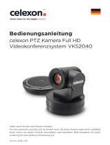 Celexon PTZ Kamera Full HD Videokonferenzsystem VKS2040 Manuale del proprietario