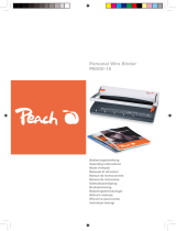 Peach PB300-15 Manuale del proprietario