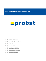 probst VPH-150-GREENLINE Manuale utente