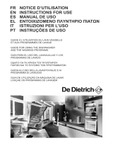 De Dietrich DV132JL-01 Manuale del proprietario